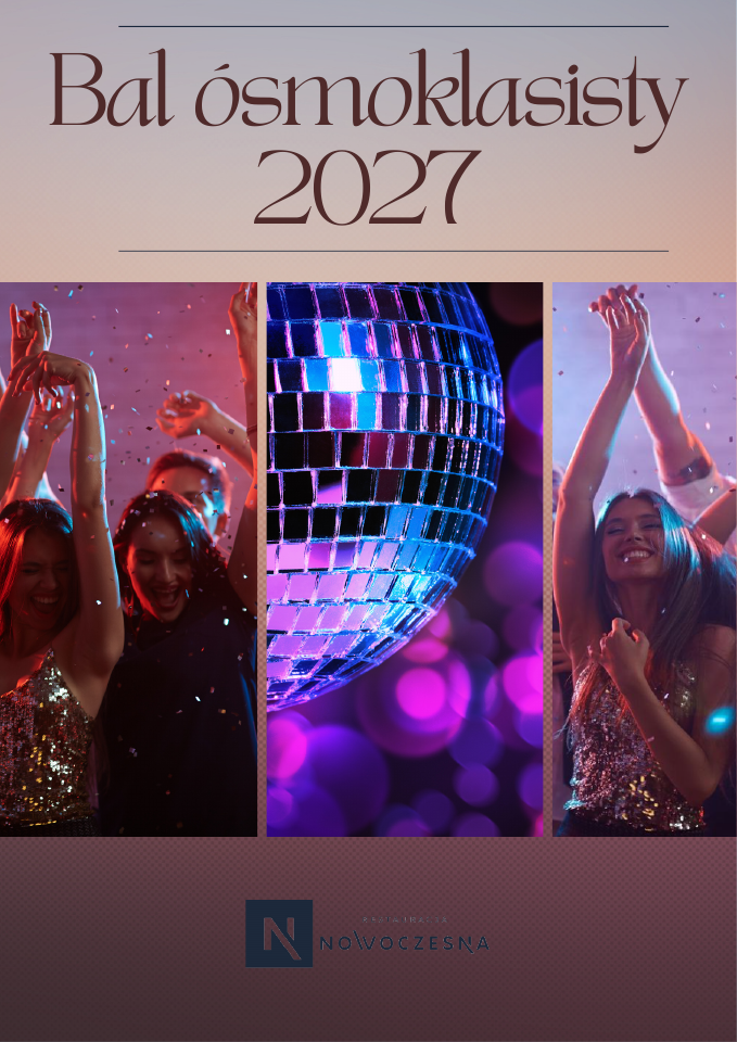 Bal ósmoklasisty 2027 – okładka oferty Bal ósmoklasisty 2027 – okładka oferty